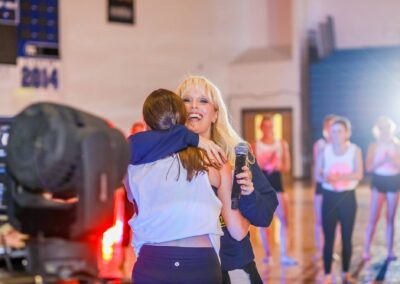 michelle leagans hugged a girl